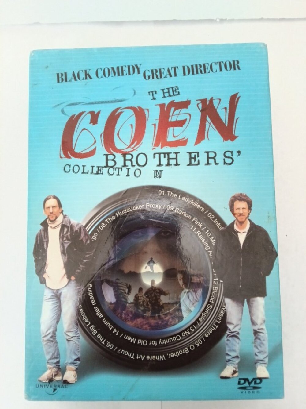 The Coen Brothers Collection 14 DVD Set (2001) Rare Region 1 Chinese Import OOP